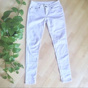 LEVIS Skinny White Denim Jeans 2